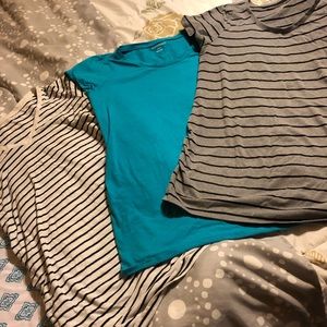 Bundle of 3 Maternity shirts short sleeve